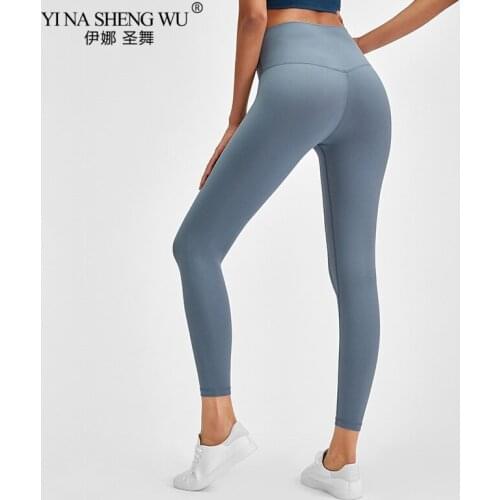 Buttery-Soft Naked-Feel Workout Gym Yoga Pants Sexy Women Squat Proof High Waist Push-up Fitness Tights Runing Sport Leggings