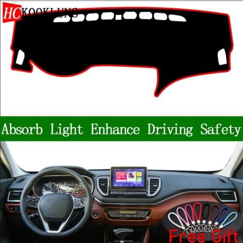 For besturn SENIA R9 2018 Dashboard Cover Sun Shade Dash Mat Pad Carpet Car Stickers Interior Accessories