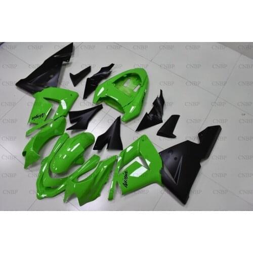ZX10r 2004 - 2005 Fairings for Kawasaki ZX10r 2005 Fairing Kits Ninja ZX 10r 04 Green Black Fairing
