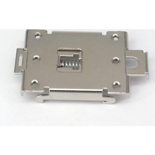 Single Phase SSR 35MM DIN Rail Fixed Solid State Relay Clip Clamp Mounting Bracket Iron