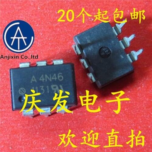 10pcs 100% orginal new real stock A4N46 4N46 Optocoupler DIP6 optoisolator