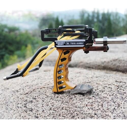 Рогатка Sling Shot With Rubber Band Powerful Hunting Fishing Laser Slingshot Stainless Steel Slingshot Professional Catapult