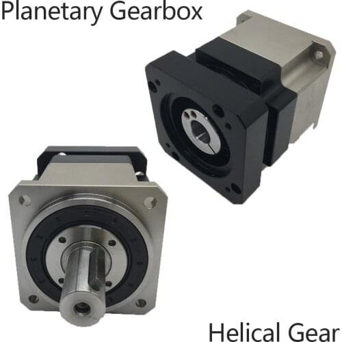 15:1 Helical planetary Ratio 15 Reducer Gearbox 19mm For NEMA34 90mm 750W 1KW AC Servo Motor Robot