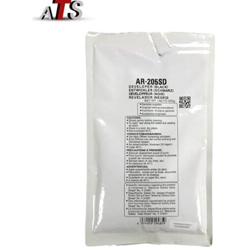 1X 300G Black Developer Powder MX-205SD For Sharp AR 3821 3818 3020 Compatible AR3821 AR3818 AR3020 Copier Supplies