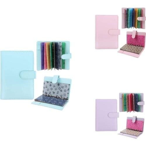 28 Pieces PU Leather Budget Planner Organizer Cash Envelope System for Budgeting Envelopes for Bill Planner