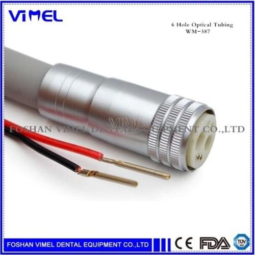 Free Shipping Dental Silicone Tube Hose Tubing 6 Hole Fit Fiber Optic LED High Speed Handpiece