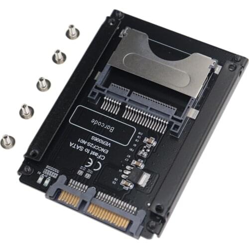 CFAST to SATA III 22 Pin Adapter Card CFast 2.0 Card Reader Convert CFAST Memory Card to 2.5 Inch SATA Hard Drive