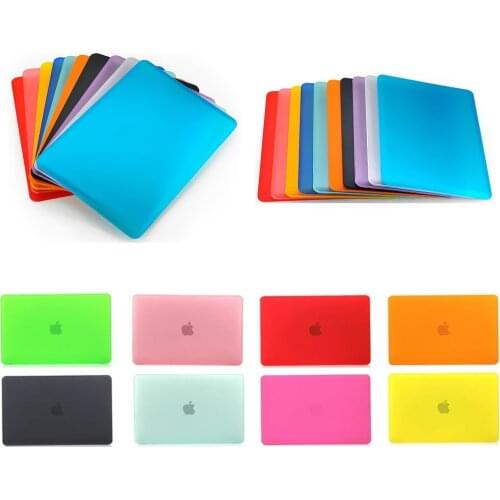 Matte Crystal Transparent Clear Case For Mac book Air Pro Retina 11 12 13 15 16 Touch Bar 2019 A2141 A2159 New Air 13 A1932 Case