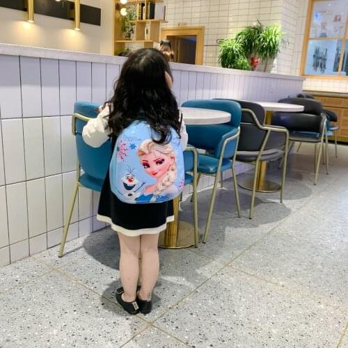 Kindergarten Eggshell Bag Cute Cartoon Male and Female Baby School Bag Children Backpack Frozen Elsa Mickey Mouse 3-6 Years Old