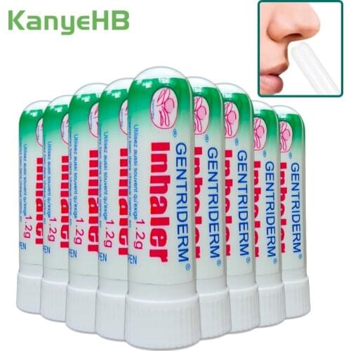 9pcs Mint Nasal Essential Oils Sinusitis Rhinitis Cream Nasal Inhaler Refresh Stuffy Nose Sneeze Herbal Nasal Ointment A410