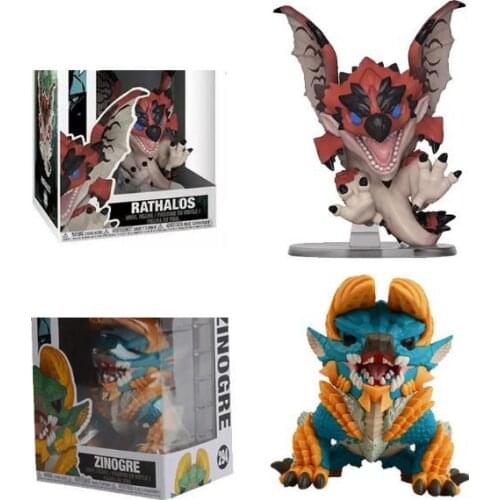RATHALOS 293# ZINOGRE 294# Monster Hunter Vinyl Action Figure Collection Models Toys for Children