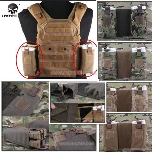 EMERSON MOLLE JPC MBITR Radio Pouch Set utility military double sub bag EM8333