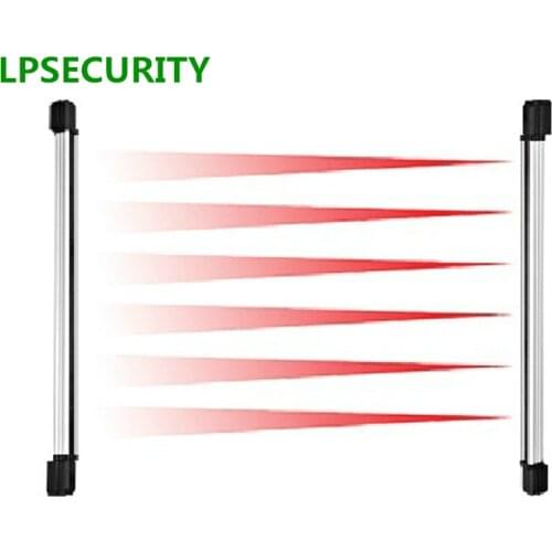 LPSECURITY 10m 30m 60m 100m range53cm height infrared fence barrier 3 beam sensor for windows doors walls intrusion gsm alarm