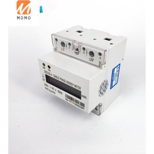 China Manufacturer DDS238-4 Single Phase Four wire 230v 50/60hz WiFi Kwh Meter Energy Meter to rs485