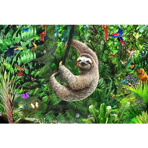 DIY 5D cartoon Diamond Painting accessories Animal sloth Embroidery Handmade Gift Mosaic Art Full Drill cross stitch Home Decor
