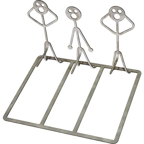 Marshmallow Sausages Stainless Steel Hot Dog Marshmallow Roaster Sticks Men Shaped Forks for Campfire Accessories