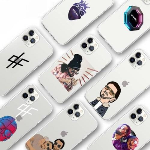 PNL QLF Rapper popular Hip hop Phone Case Transparent for iPhone Samsung S 11 12 6 7 8 9 10 20 Pro X XS Max XR Plus lite