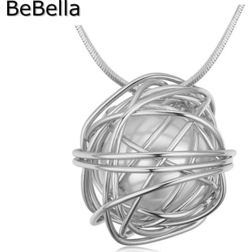 Ball Shape Pendant Sweater Chain For woman&girls With Micro Pave Setting AAA Grade Cubic Zirconia Stone For Christmas Gift