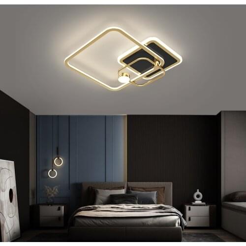 Simple LED Chandelier For Foyer Kitchen Bedroom Dining Room Living Room Villa Hotel Coffee Bar Office Restaurant Indoor Lights