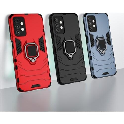 For Samsung A32 5G Case Armor Ring Stand Holder Phone Back Cover for Samsung Galaxy A32 5G SM-A326B A 32 6.5" Shockproof Cover