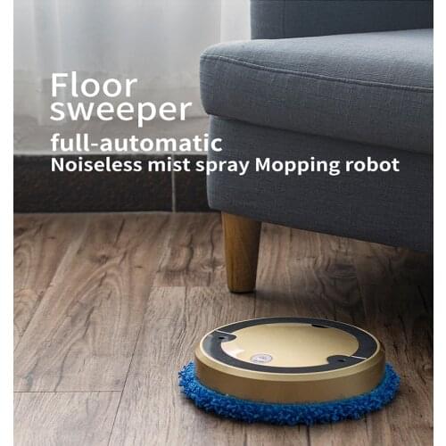 Humidifying Spray Robot Vacuum Cleaner 3 In 1 UV Disinfection Function Household Cleaning Robot Sweeper 2400mAh robot aspirador
