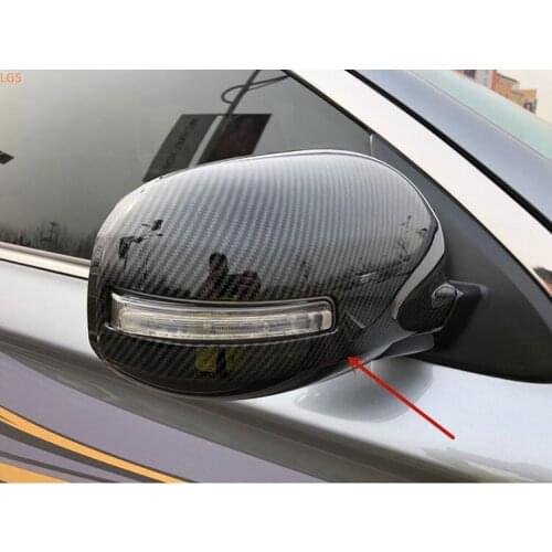 For Mitsubishi ASX 2016-2018 High-quality ABS Chrome Rearview mirror Decoration cover Anti-Rub protection Car styling
