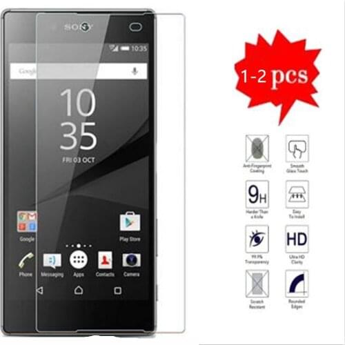 Tempered Glass for Sony xperia Z5 plus Z5+ E6833 E6853 E6883 Safety Screen Protectors on Sony Z5 premium protective Film