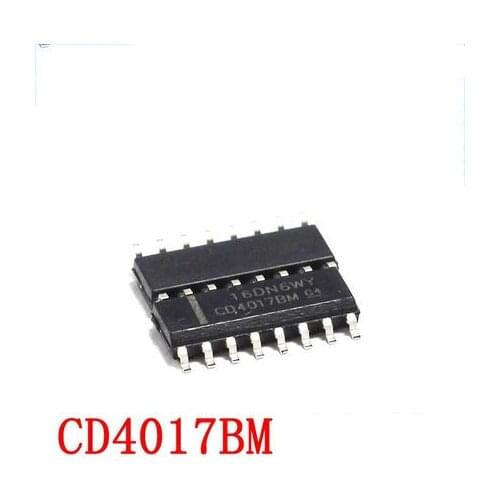 10PCS CD4017BM SOP16 CD4017 SOP CD4017BM96 SMD
