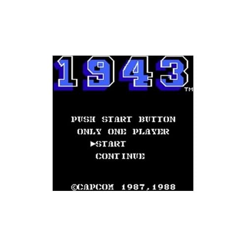 1943 (J) 60 Pin 8 Bit Video Game Card Drop Shipping