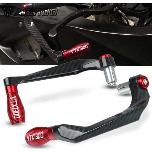7/8" 22mm Motorcycle Lever Guard Brake Clutch Lever Protector Proguard For HONDA VTX1300 VTX 1300 2003-2008 2004 2005 2006 2007