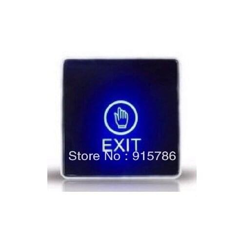 Touch Type Exit Button,Touch Sensor Switch,12V Access Control Touch Switch