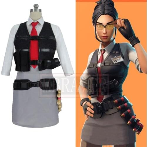 Game Battle Royale Season 5 Detective Rook Halloween Cosplay Costume Custom-Made Any Size