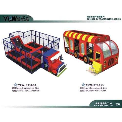 Amusement indoor trampoline park,kids entertainment trampoline bed,sport trampoline playground BT1661