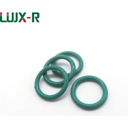 LUJX-R 5pcs 1.8mm O-Ring Seal Green Oil Proof Washer O Ring ID51.5/53/54/56/60/63/65/70/75-85mm O Ring FKM Sealring Gasket