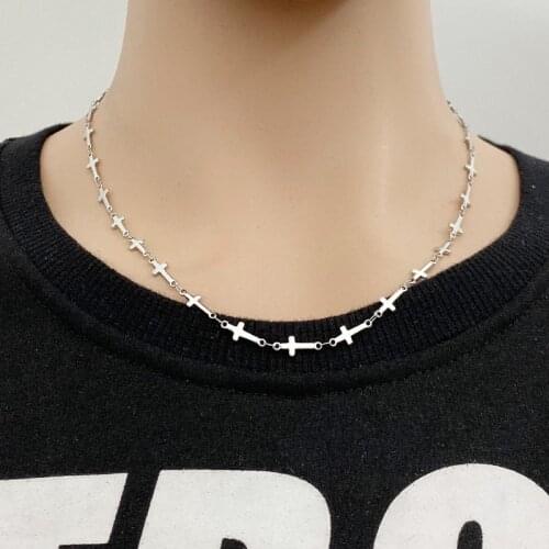 Fashion titanium steel necklace simple temperament wild clavicle chain hot sale