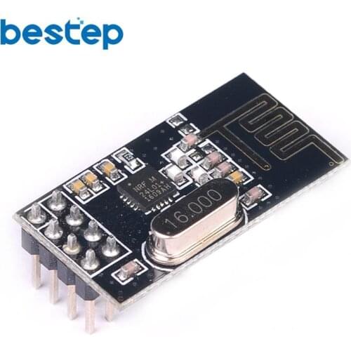2PCS NRF24L01 Wireless Data Transmission Module 2.4G NRF24L01 Upgrade Version 24L01 Wireless Module