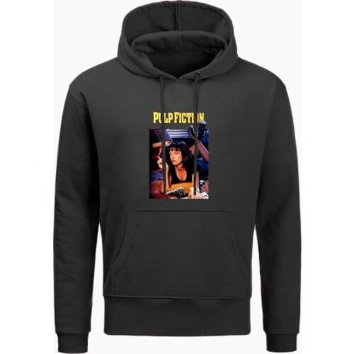 Funny Pulp Fiction Hoodies Men Fashion Hoodie Sweatshirt Casual Autumn Sportswear Winter Hoodies Sportswear Harajuku Streetwear