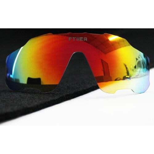 Full red blue green Polarized or Photochromic Replacement Lenses Cycling Glasses Eyewear Sport Bicycle - Not include frame