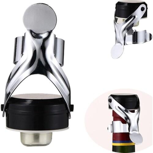 Kitchen stopper household portable stopper stainless steel wine wine cork fresh-keeping stopper champagne stopper