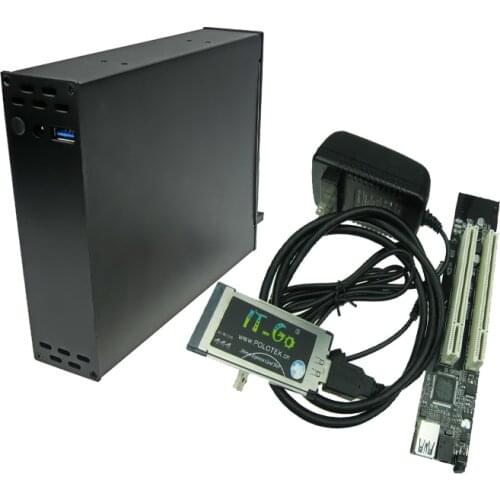 Laptop Expresscard 34mm 54mm To 2 PCI 32bit slots adapter Express Card Riser card for PCI sound card serial parallel card