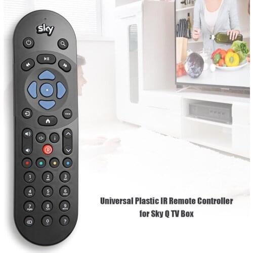 Universal Plastic IR Remote Controller for Sky Q TV Box Coontroller Smart Remote Control Replacement