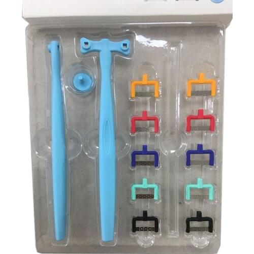 1Set Dental IPR Stripping System Oral Adjacent Surface Polishing Strip Implant Clean Tools