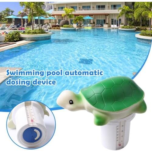 2021 Swimming Pool Automatic Dosing Device Floater Tablet With Scale Floating Tablet Dispenser Outdoor Tubs Accessories NOV99