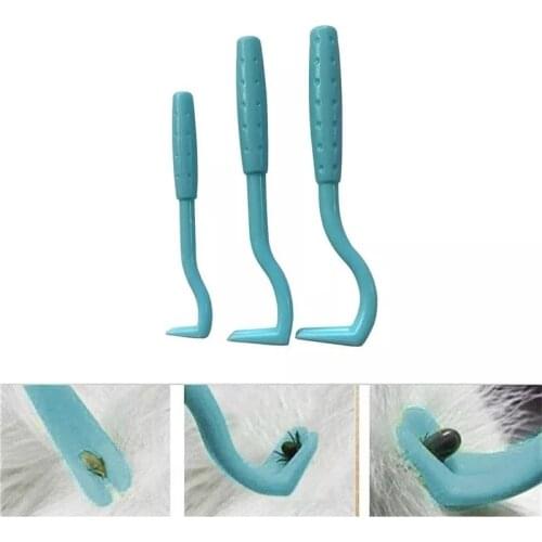 3PCS/Set Twist Hook Flea Remover Hook Dogs Pets Accessories Pet Cat Products Supplies Home For Tick Remover Tool