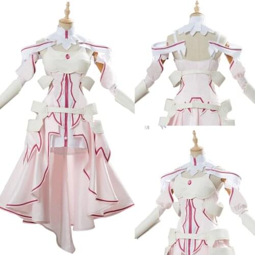 SAO Sword Art Online Alicization Yuuki Asuna Cosplay Costume Halloween Carnival costumes