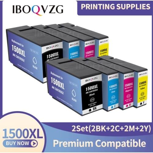 IBOQVZG PGI 1500 xl Compatible Ink Cartridge for Canon MB2050 MB2150 MB2000 MB2300 MB2350 MB2354 MB2355 MB2356 MB2357 MB2750