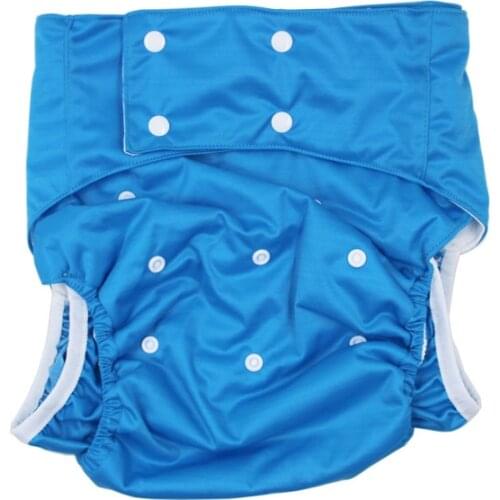 Fashion Hot Selling Washable Reusable Adjustable Size Adult Cloth Diapers for Old Man Patience Post Partum Mother Waterproof