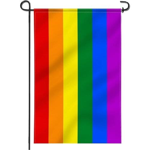 Homosexual Philadelphia Philly Aerlxemrbrae Rainbow Flag Banner Polyester Grommets Lgbt Gay Gay Pride Peace Flags Pennants