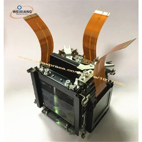 Original Projector LCD Prism Assy For SANYO PLC-XP2000CL LCD Whole Block LCX085A LCD Panel Set