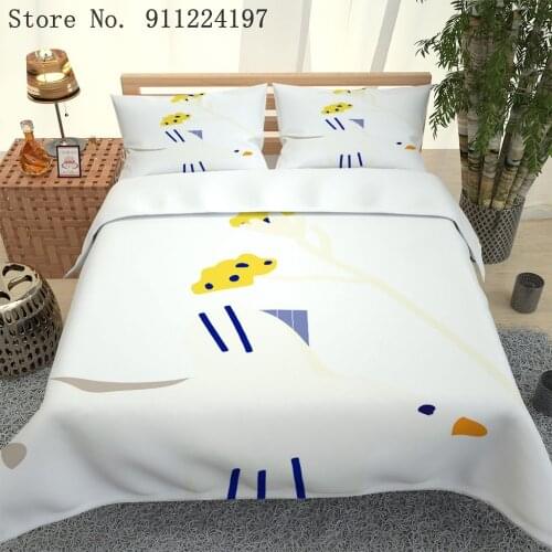 Nordic Simple Comforter Bedding Set Adult Child Duvet Cover Solid Color Bed Linen Single Double Queen King Size Quilt Covers
